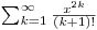 $\sum^{\infty}_{k=1} \frac{x^{2k}}{(k+1)!}$